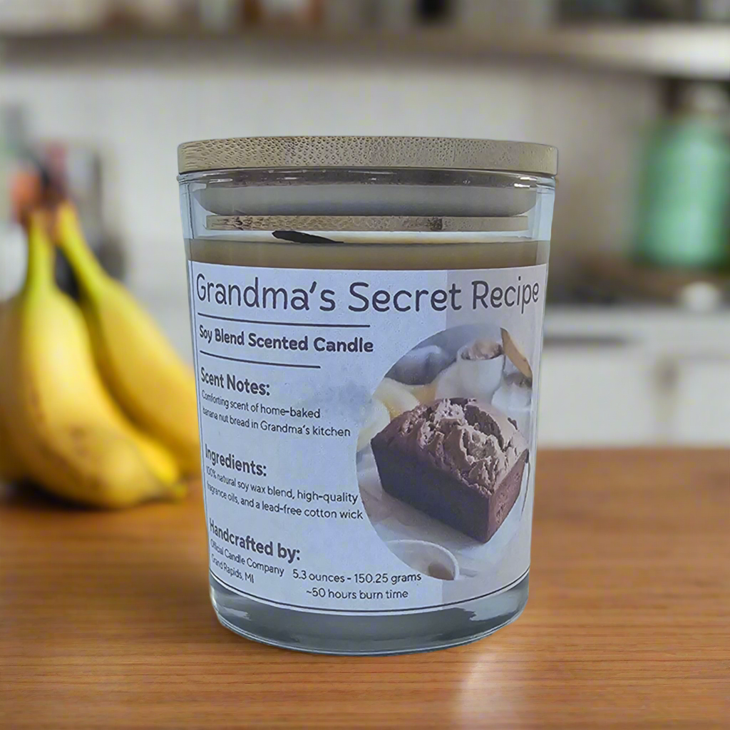 Grandma's Secret Recipe Soy Blend Candle