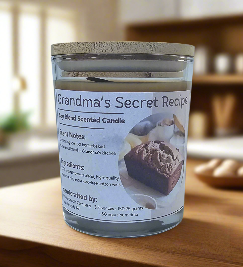 Grandma's Secret Recipe Soy Blend Candle