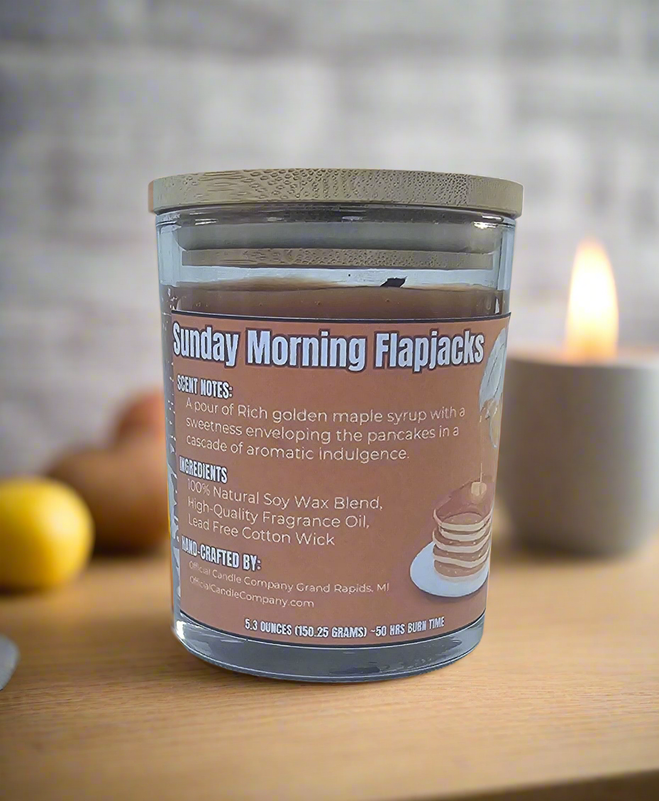 Sunday Morning Flapjacks Soy Blend Candle