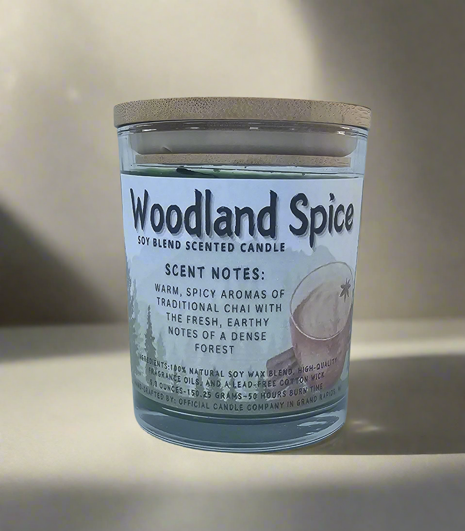 Woodland Spice Soy Blend Candle