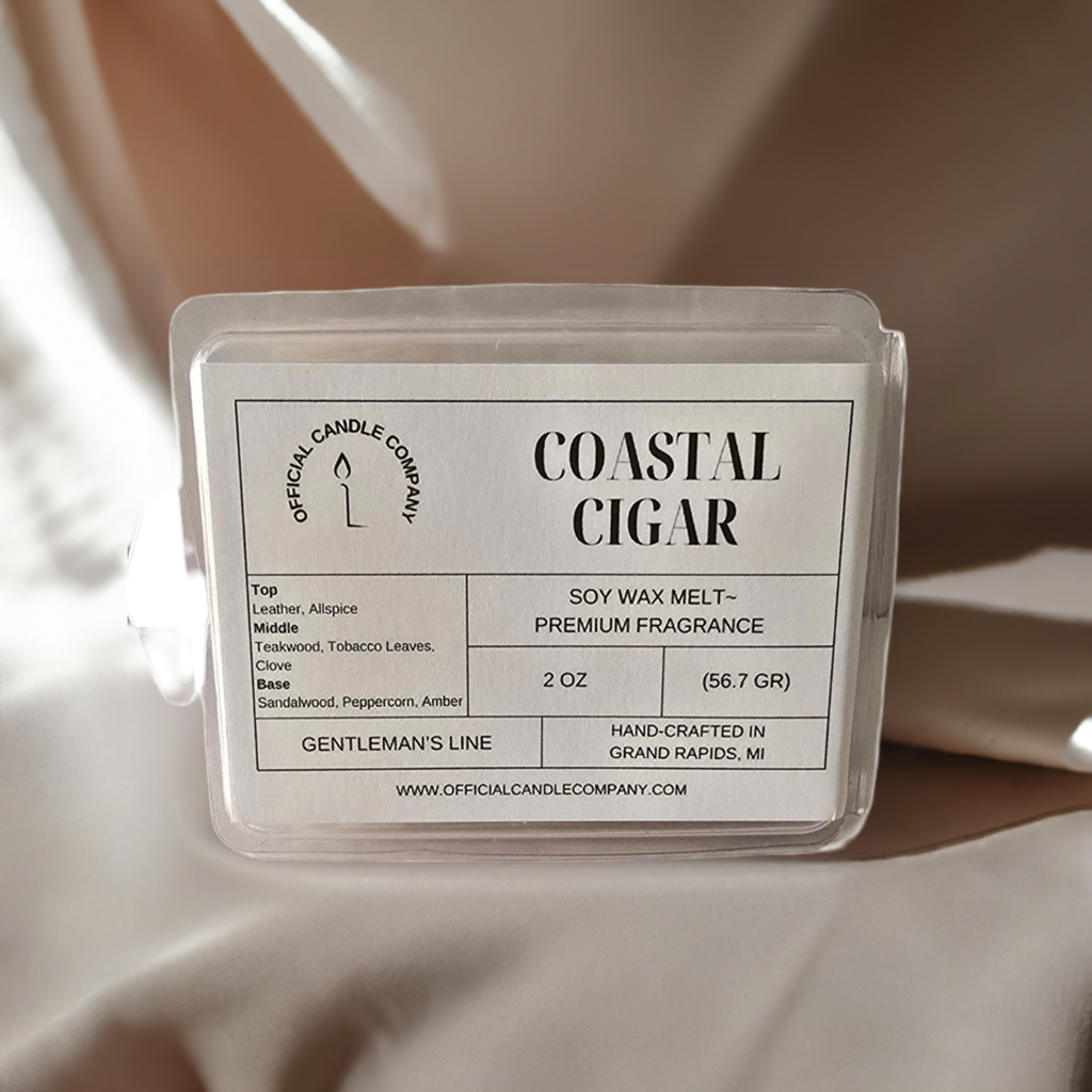 Coastal Cigar Wax Melt