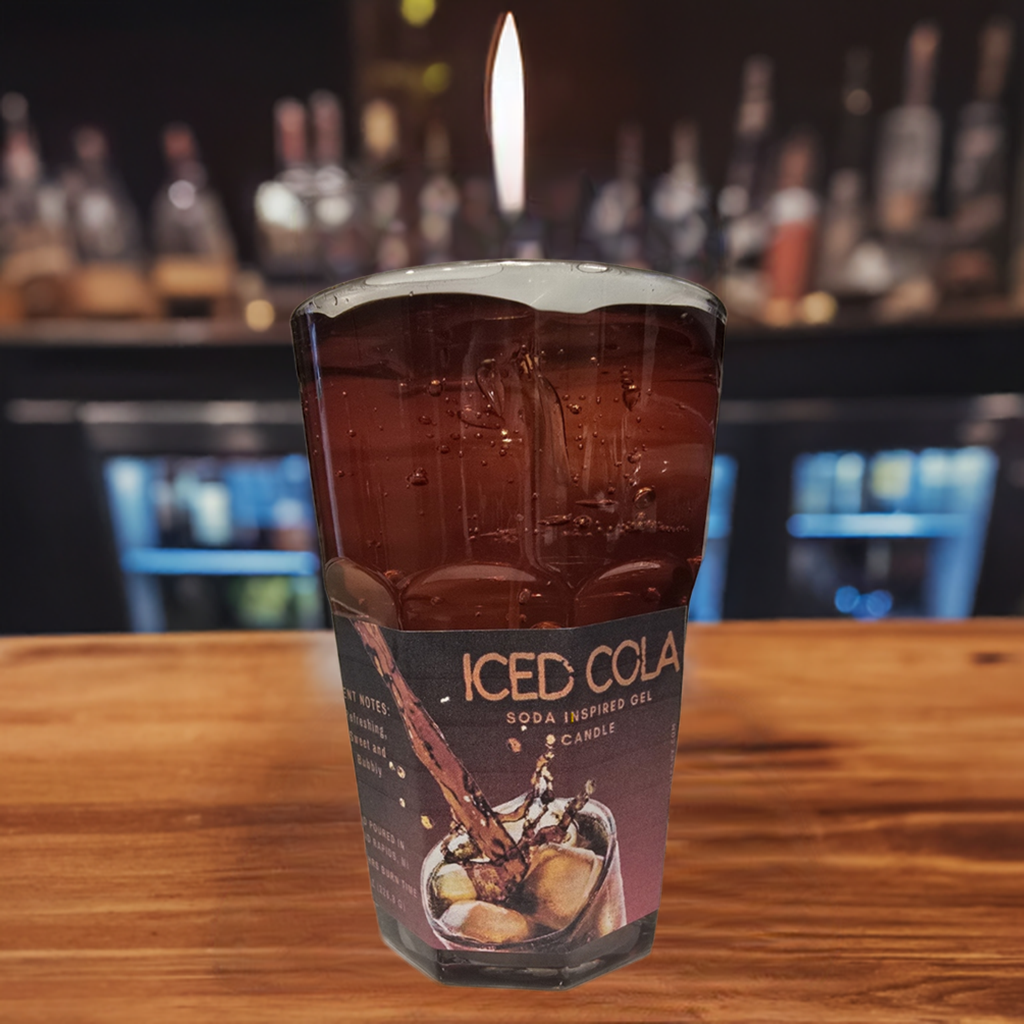 Cola Inspired Gel Candle - *New Label-Same Great Scent* 20% OFF~Limited Time! Discount will appear when added to cart.