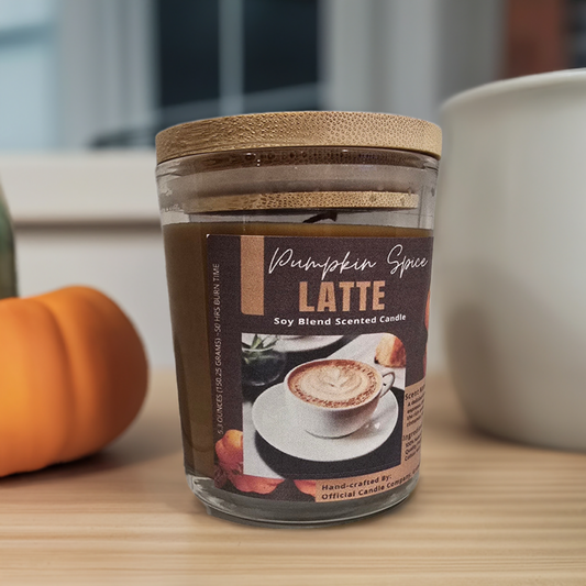 Pumpkin Spiced Latte Soy Blend Candle