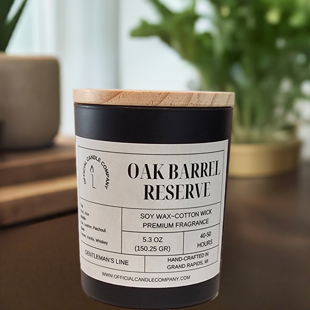 Oak Barrel Reserve Soy Blend Candle