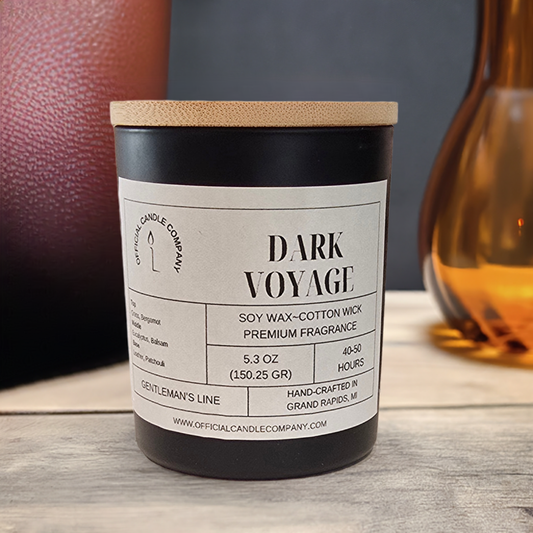 Dark Voyage  Soy Blend Candle