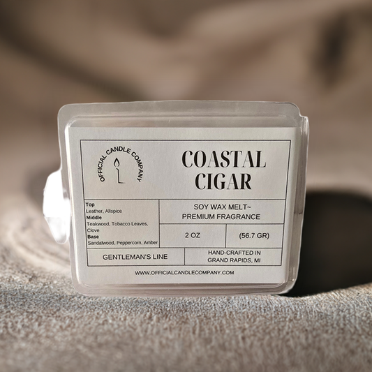 Coastal Cigar Wax Melt