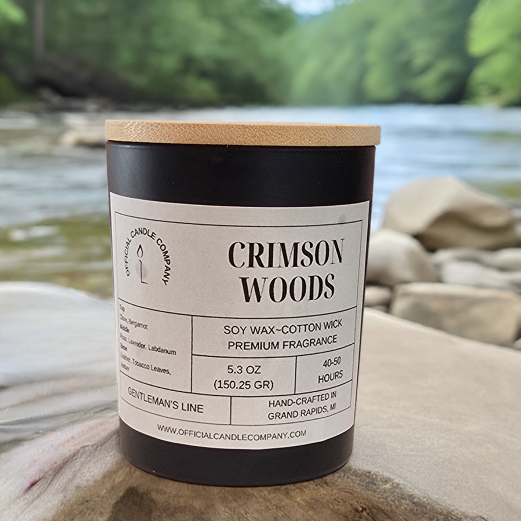 Crimson Woods  Soy Blend Candle