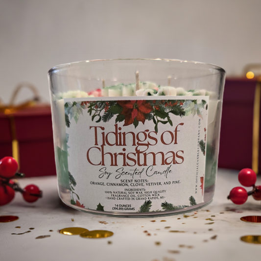 Tidings of Christmas 3-wick Candle